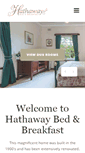 Mobile Screenshot of hathawaybedandbreakfast.com.au